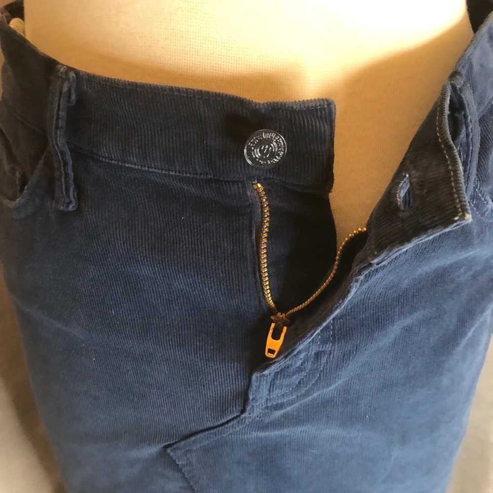 Mother corduroy skirt. Size 27. Steel blue - Picture 7 of 13